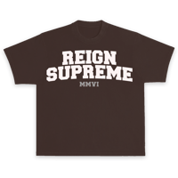 Image 1 of Big Varsity Tee (Brown)