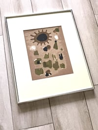 Image 2 of Roger Bissiere Lithograph on Velin Paper, Unsigned, Framed
