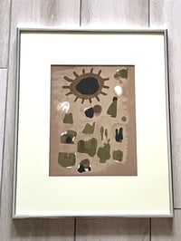 Image 3 of Roger Bissiere Lithograph on Velin Paper, Unsigned, Framed