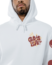 Image 3 of God is Love Heart Hoodie