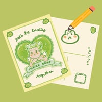 Image 1 of inner brat postcard