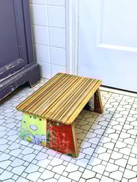 Image 1 of Recycled Skateboard Single Step Stool