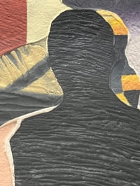 Image 4 of Geneviève Hugon, Carborundum Mezzotint Etching, 1980s, Framed