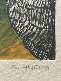 Image 3 of Geneviève Hugon, Carborundum Mezzotint Etching, 1980s, Framed