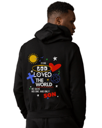 Image 2 of For GOD Loved the World- Hoodie