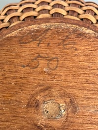 Image 5 of Rare Diminutive Antique Nantucket Lightboat "One Egg" Basket