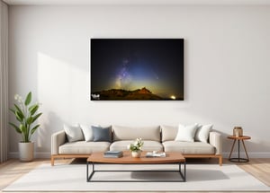 Image of Gloss Mountain Milky Way