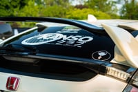 Image 2 of "WORLD PEACE" KANSOCLUB WHITE REAR BANNER