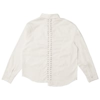 Image 3 of ASAU WRAP SHIRT WHITE