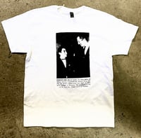 Image 1 of David Lynch meets Vincent Price t-shirt