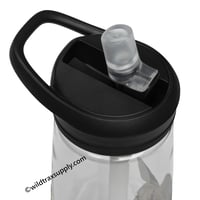Image 3 of Serval Portrait on CamelBak Eddy®+ Sports water bottle 25 oz