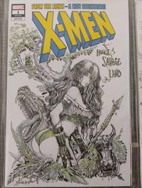 Image 2 of Original Sketch Cover: The Savage Land-Rogue // Hyde Zhang
