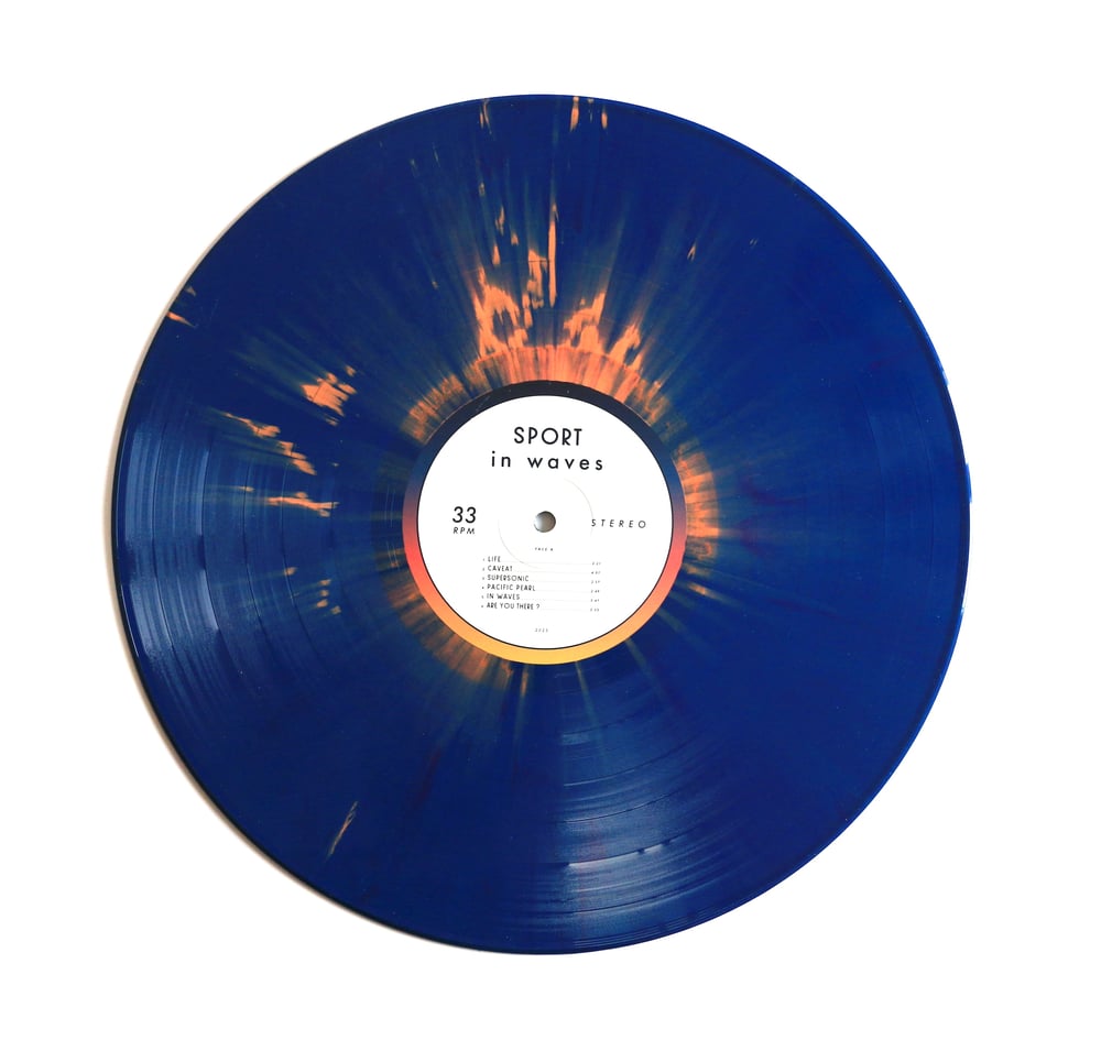 SPORT "In Waves" VIT071 LP (blue, splatter, pink versions)