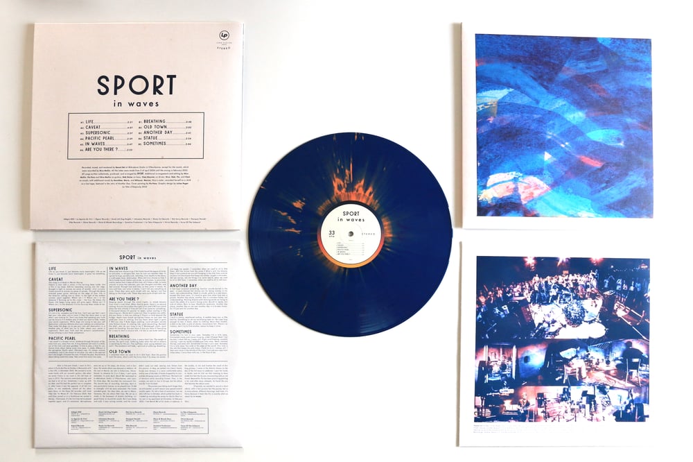 SPORT "In Waves" VIT071 LP (blue, splatter, pink versions)