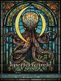 Image 1 of Hand Embellished - A Perfect Circle - Sessanta Tour 2.0 2025 - Hollywood, FL