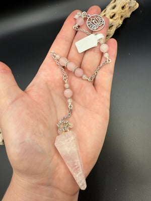 Rose Quartz Pendulum