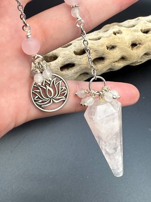 Rose Quartz Pendulum