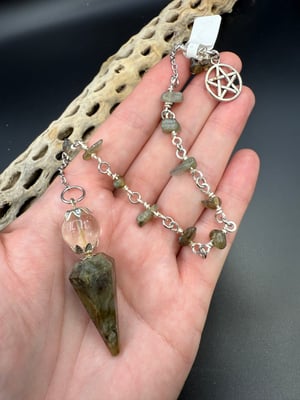Labradorite Pendulum