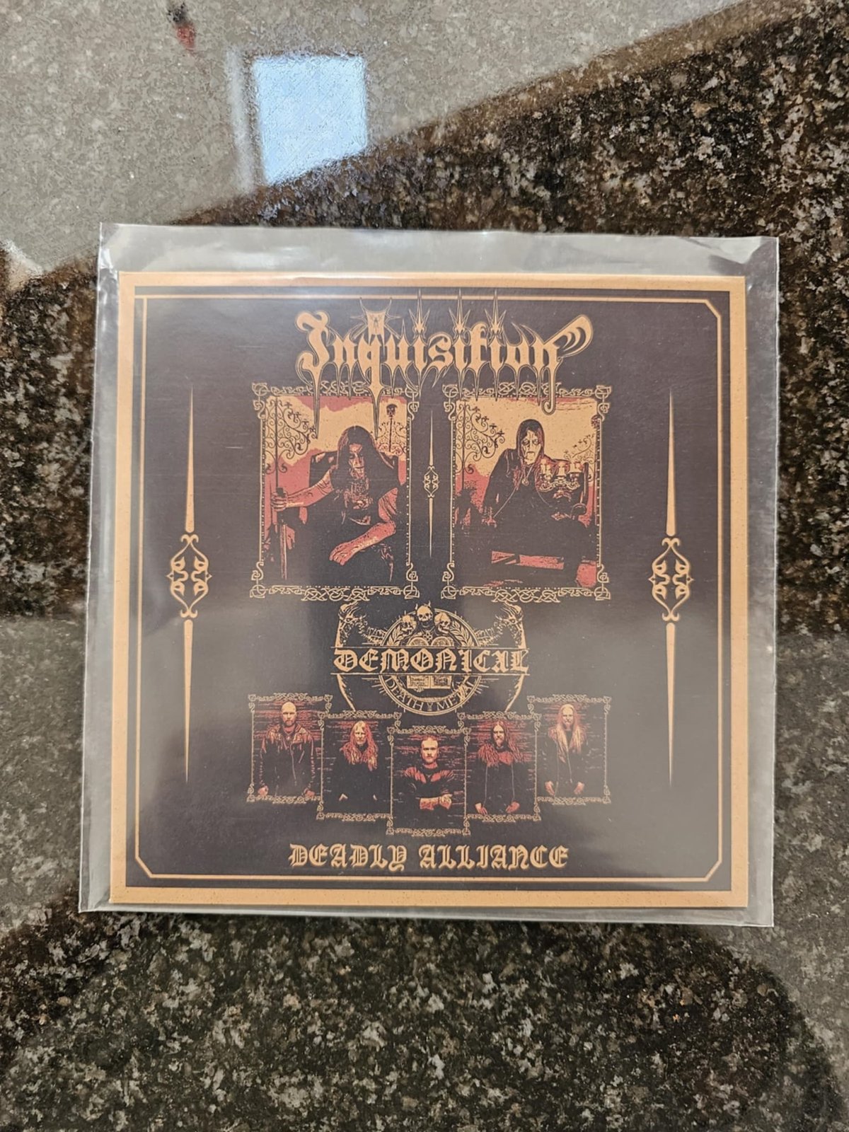 llica Demonic Invocation 2枚組レコード DEADLY ALLIANCE SPLIT EP | DEMONICAL - official online store