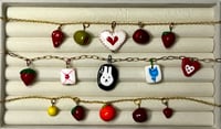 Image 4 of Fruity Heart Charm Necklace