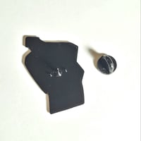 Image 3 of Polaroid Camera Taking A Photo Of A Nice Round Booty In Lingerie Enamel Pin