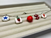 Image 1 of Star & Fruit Charm Necklace