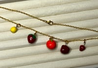 Image 2 of Fruit & Friends Charm Necklace