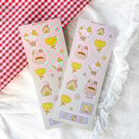 Image 1 of patchwork pals sticker sheet