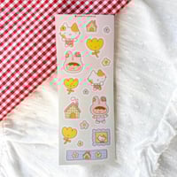 Image 2 of patchwork pals sticker sheet