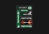 Sprung 3 X Shredder Sticker Sheet