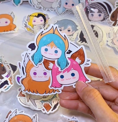 Image of Mage sticker pack Mobile legend Glitter Sticker 