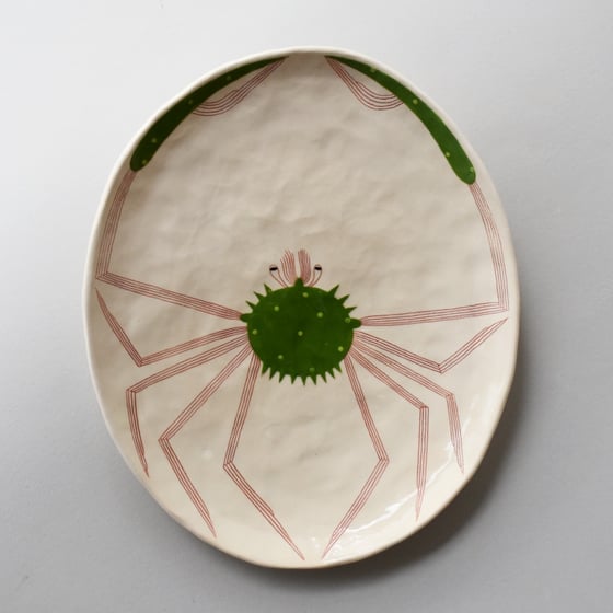 Image of Green Spider Crab Plate