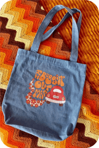 Denim Buggin’ out bag