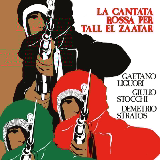 La Cantata Rossa Per Tall El Zaatar LP