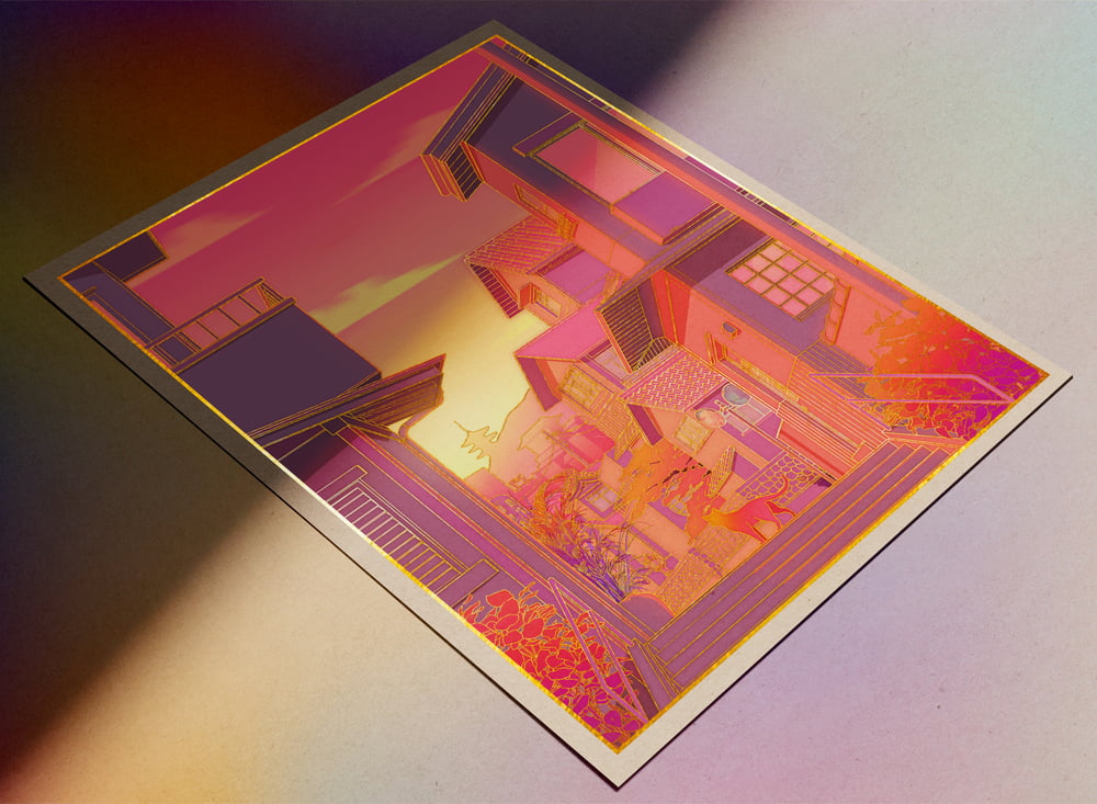 Image of Promenade Gold Foil