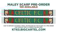 Image 1 of Willie Maley Scarf Pre-Order - 4 Weeks for Delivery