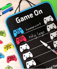 Image 2 of Prepp'd Kids Magnetic Game On Chore Chart (A4)