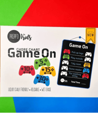 Image 1 of Prepp'd Kids Magnetic Game On Chore Chart (A4)