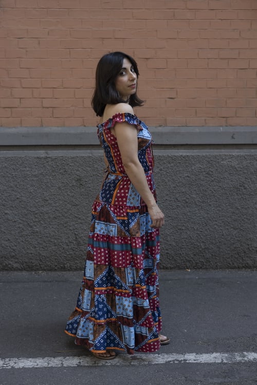 Image of ABITO INDIMENTICABILE MAREA PATCHWORK 