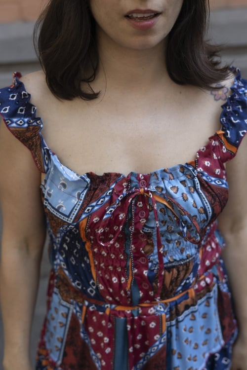 Image of ABITO INDIMENTICABILE MAREA PATCHWORK 