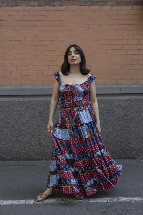 Image of ABITO INDIMENTICABILE MAREA PATCHWORK 