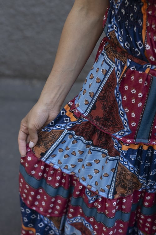 Image of ABITO INDIMENTICABILE MAREA PATCHWORK 