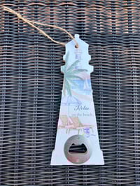 Image 1 of "Relax"  Light House Bottle Opener