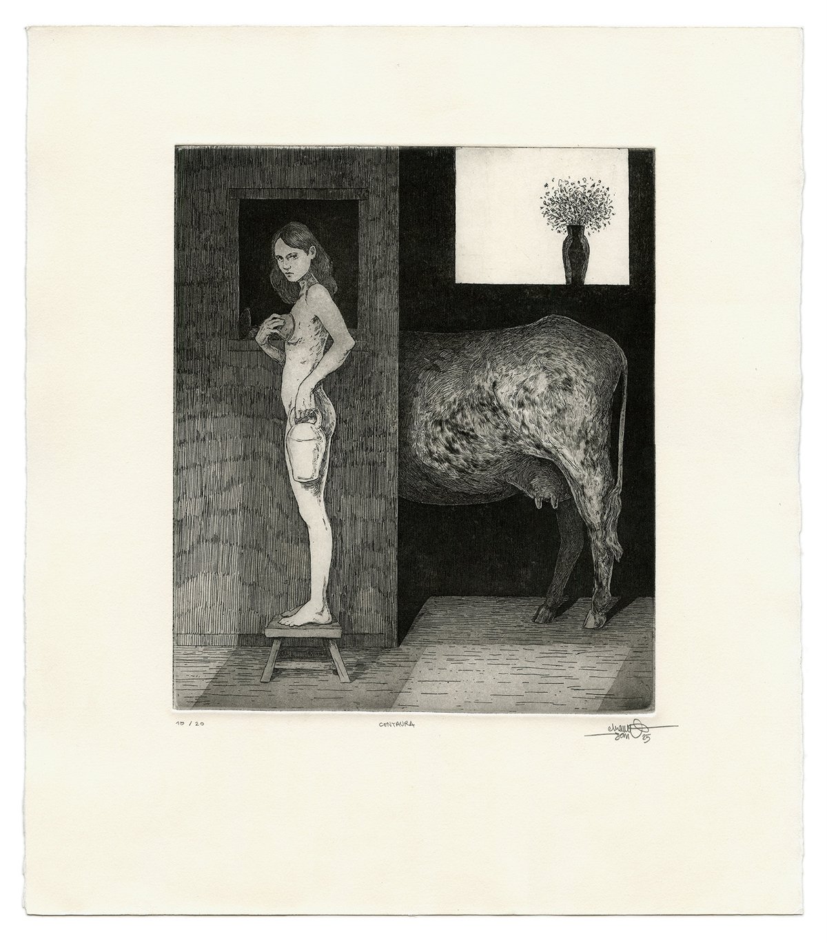 Centauresa (Etching/Grabado)