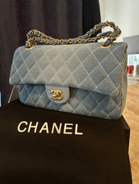 Cc denim ombré bag 