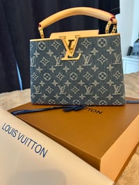 Lv denim bag 