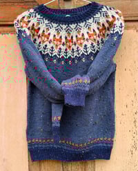 Image 1 of “Into the wild” - Tweed wool sweater - Blue - Ready to ship