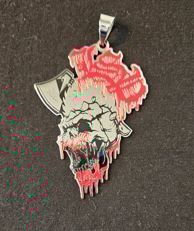 Image of LSP: AXE N SKULL CHARM 