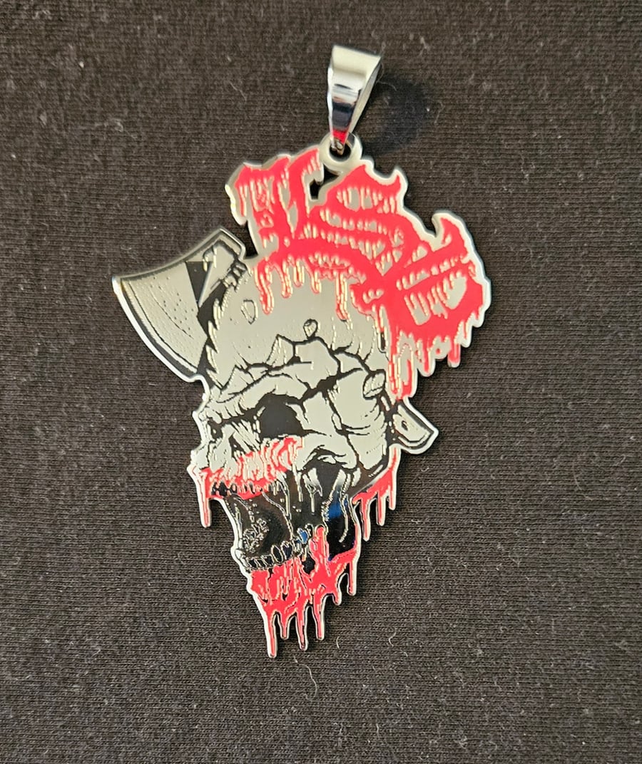 Image of LSP: AXE N SKULL CHARM 