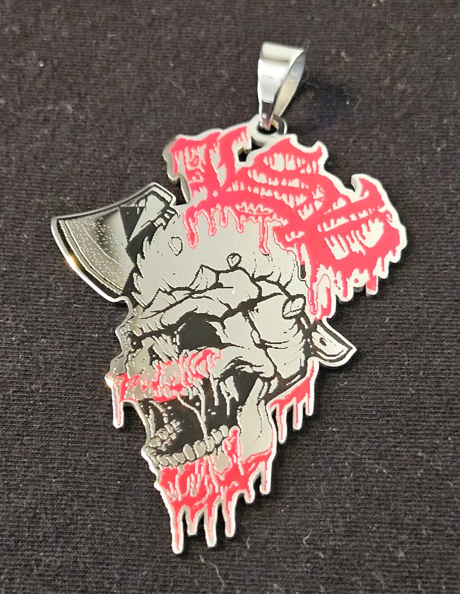 Image of LSP: AXE N SKULL CHARM 